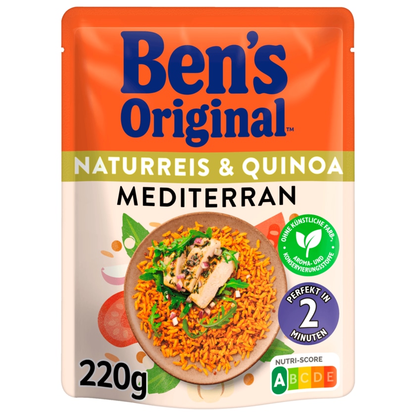 Ben's Original Natur-Reis & Quinoa Mediterran 220g
